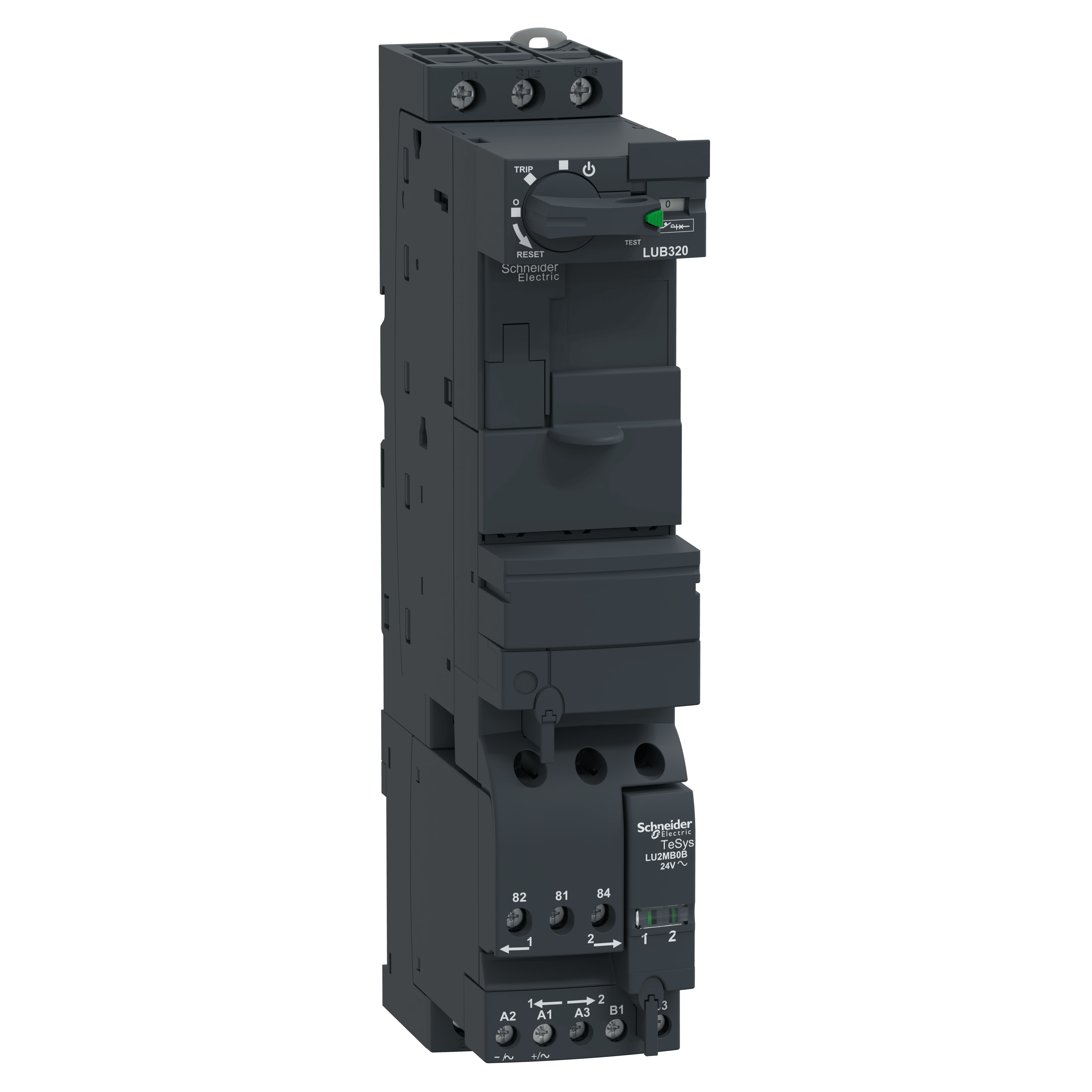 SCHNEIDER ELECTRIC - Base di potenza - TeSys U - 32 A - 24 V CA - Controllo morsetti a vite