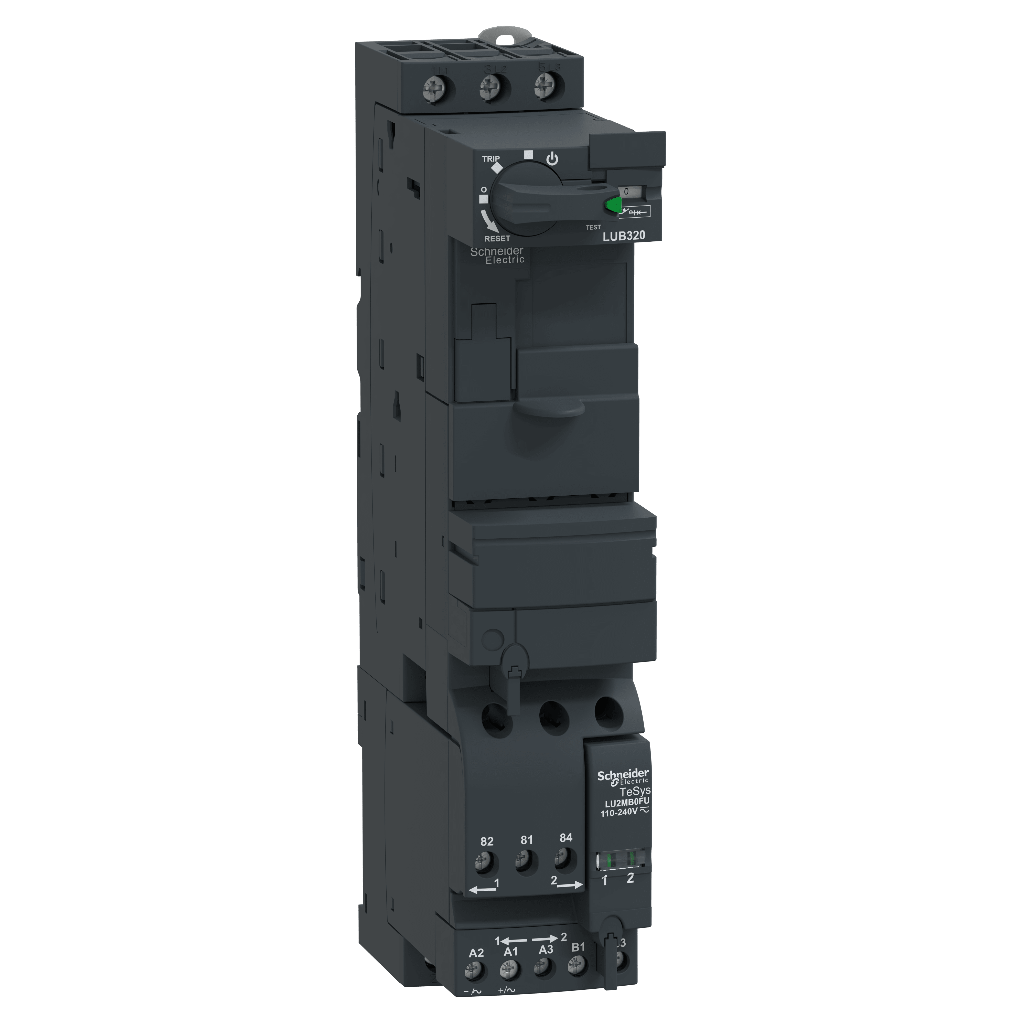 SCHNEIDER ELECTRIC - Base di potenza - TeSys U - 32 A - 110...220 V CC - Controllo morsetti a vite