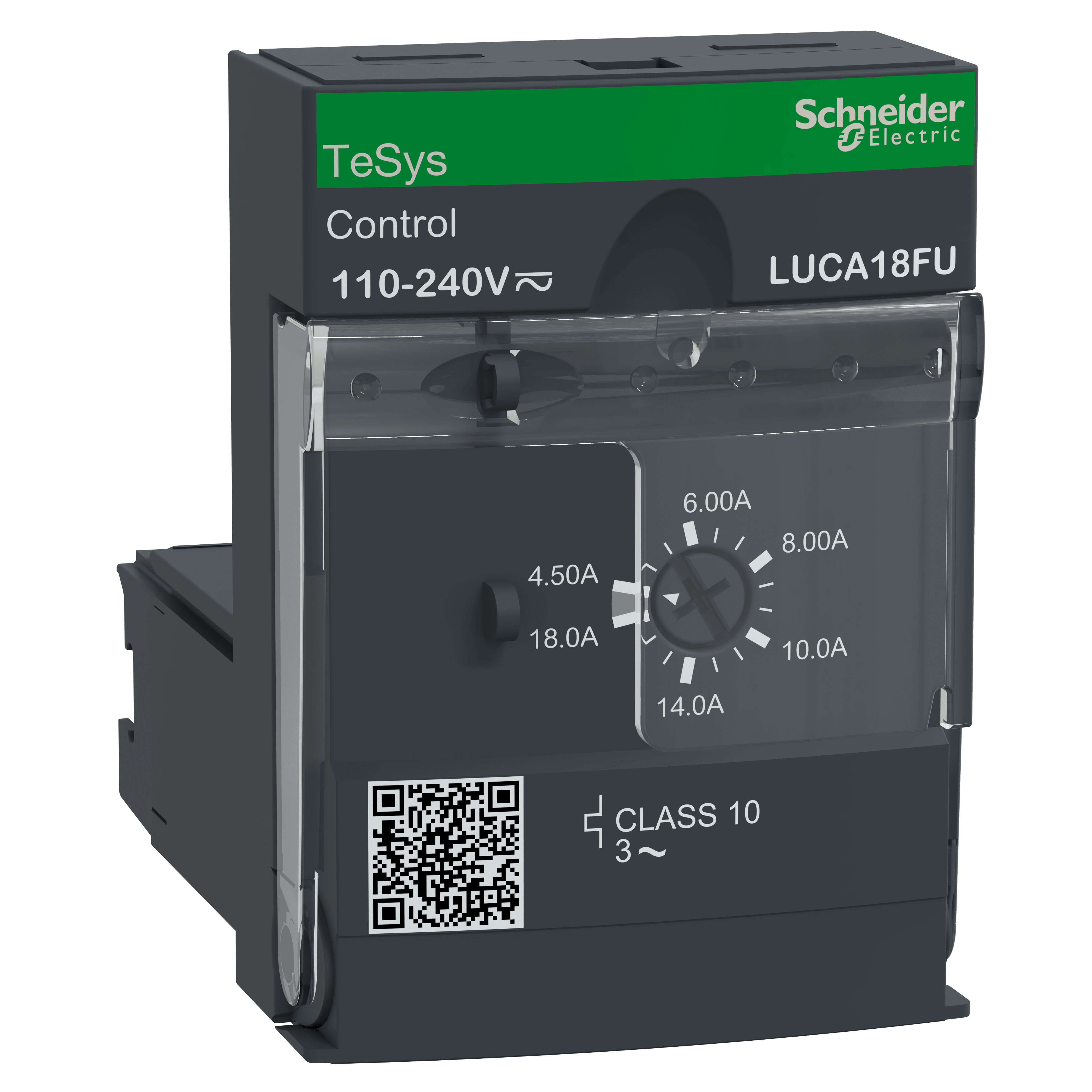 SCHNEIDER ELECTRIC - Unità di controllo standard LUCA - Classe 10 - 4,5...18 A - 110...220 V CC/CA