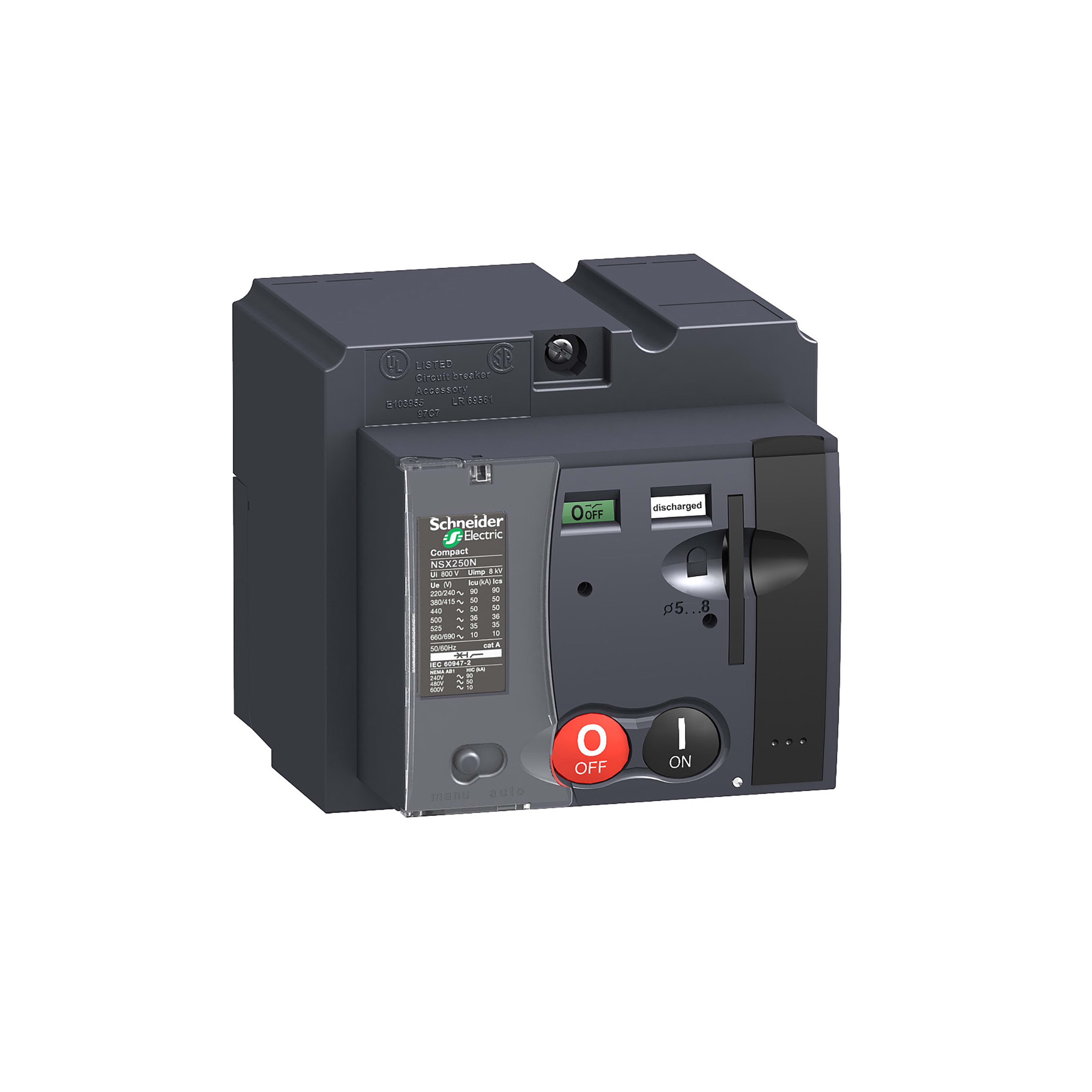 SCHNEIDER ELECTRIC - Telecomando MT250 - 208..277 V 60 Hz / 220..240 V 50/60 Hz