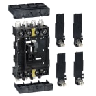 SCHNEIDER ELECTRIC - Kit con base plug-in - 4 poli - Per NSX400..630
