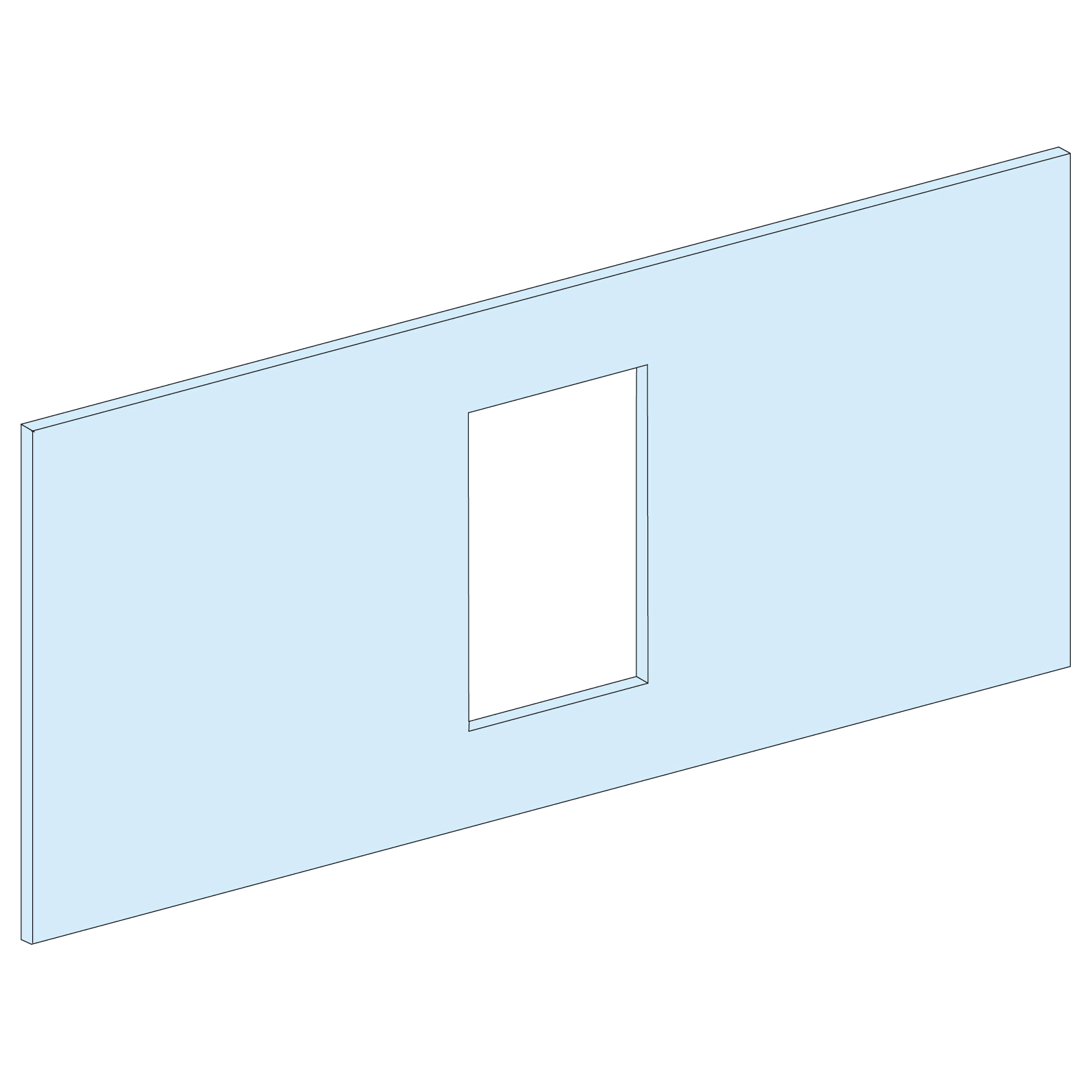 SCHNEIDER ELECTRIC - Piastra frontale INS320-630 H