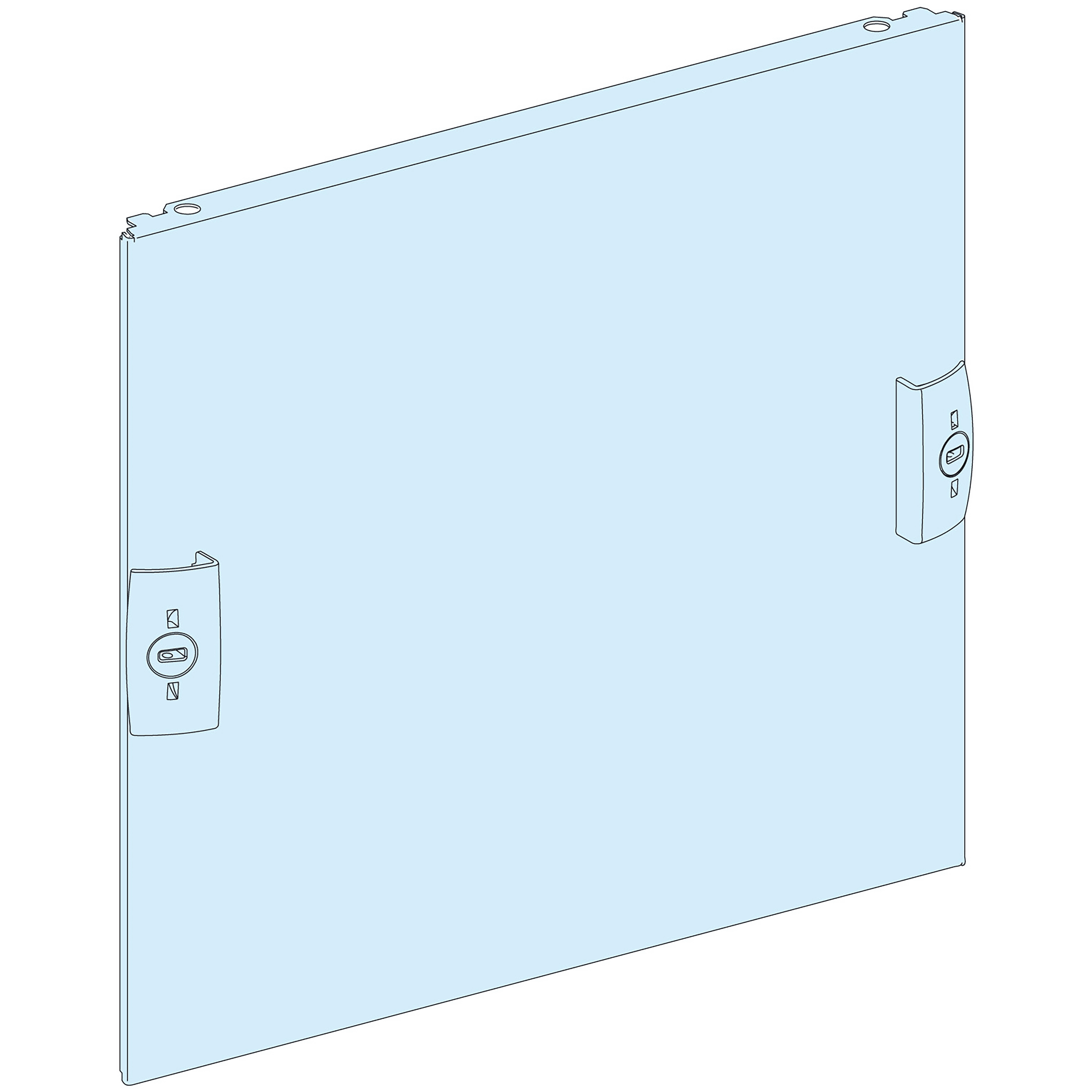 SCHNEIDER ELECTRIC - Piastra frontale piena 6M L250