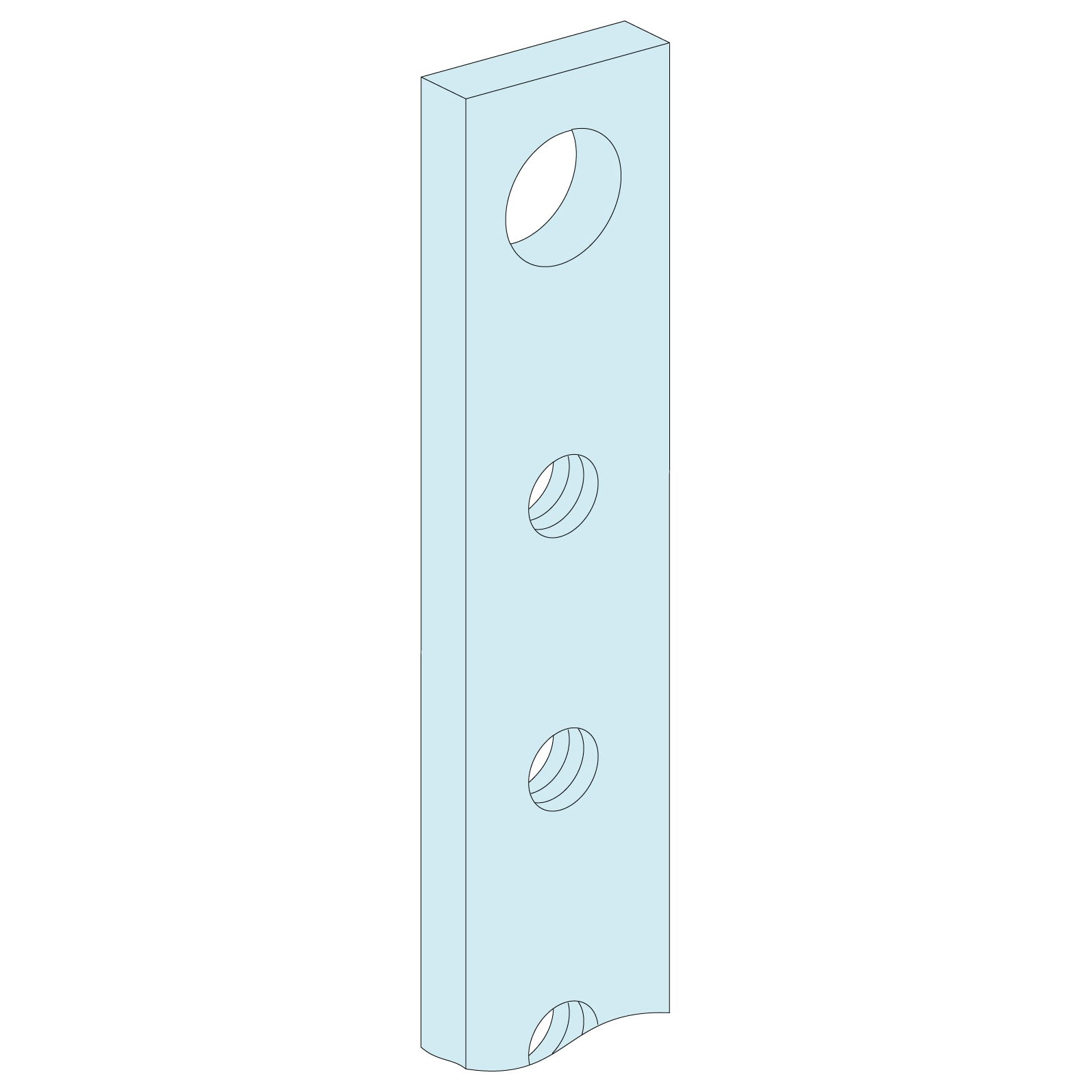 SCHNEIDER ELECTRIC - 4 Barre filettate 250A L1000