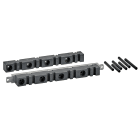 SCHNEIDER ELECTRIC - Collegamenti, Linergy, Linergy, Supp. fisso barre V lat. 5/10mm