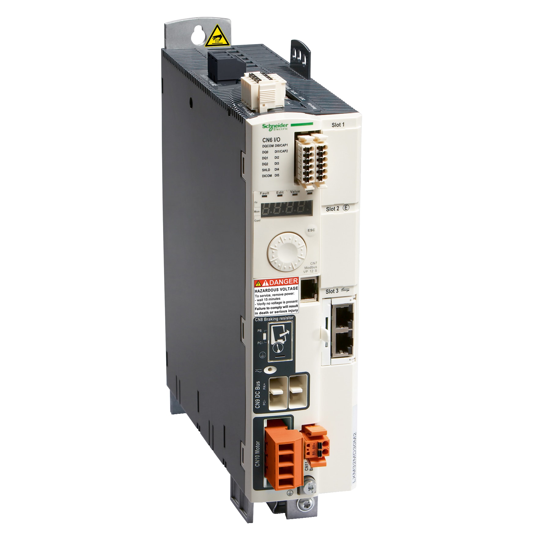SCHNEIDER ELECTRIC - Servo Drive AC Lexium32 Sercos III 18A Trifase, 208/400/480 Vca