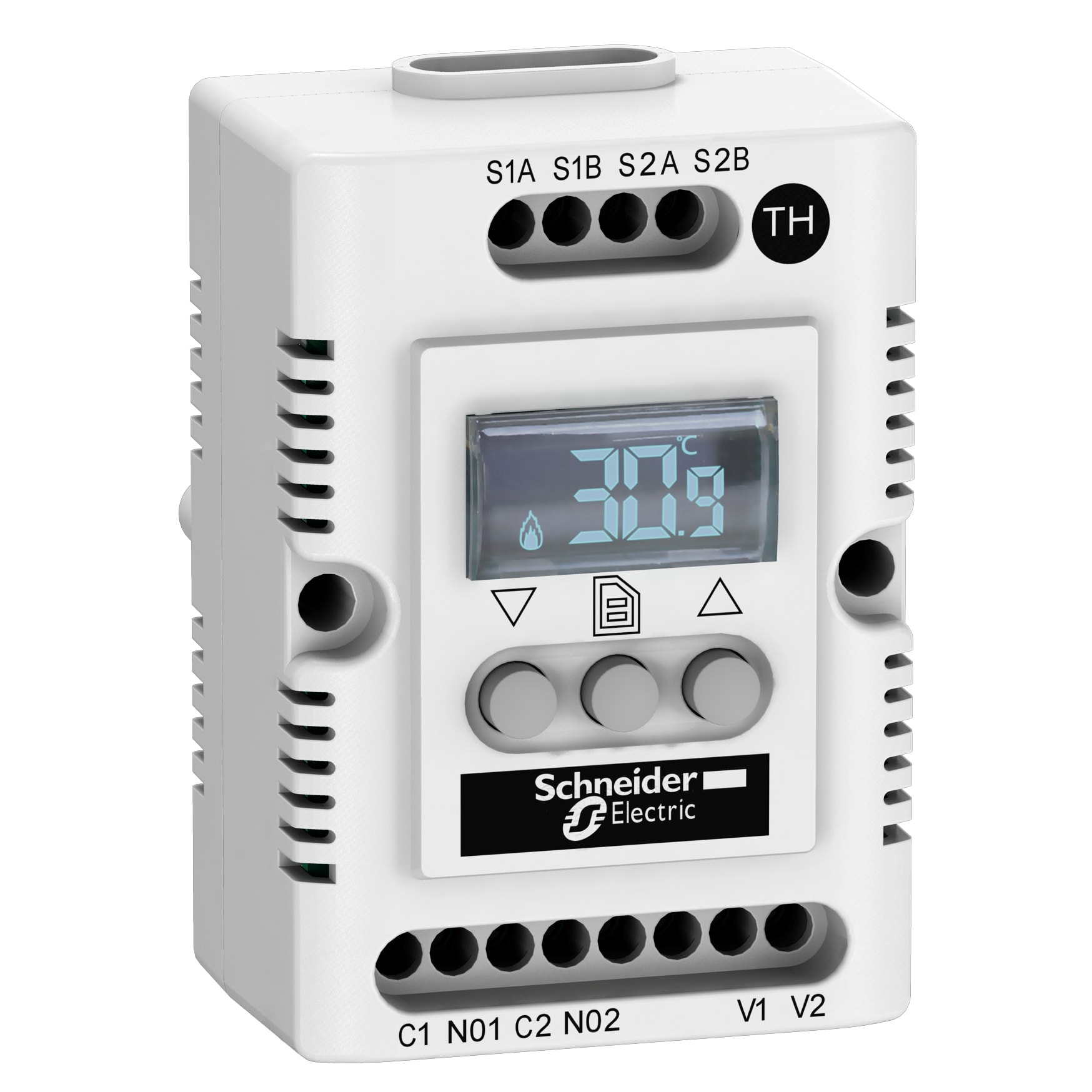 SCHNEIDER ELECTRIC - Termostato elettronico 2NA 24V CC