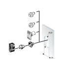 SCHNEIDER ELECTRIC - Chiusura impronta quadrata 6 mm