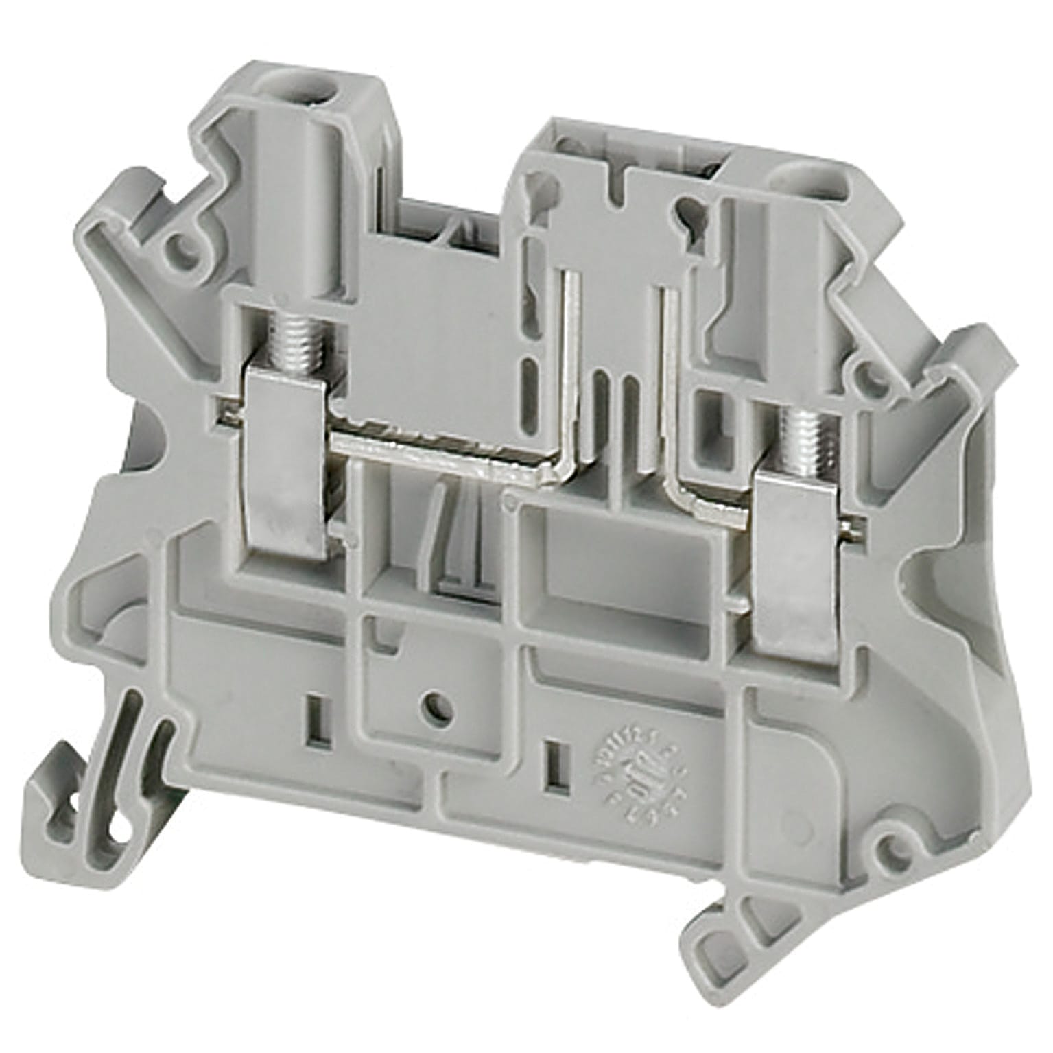 SCHNEIDER ELECTRIC - Morsetto BasicDisc a vite- 2,5 mm² 20A- singolo livello 1x1 - grigio - [prezzo per 100 pz]