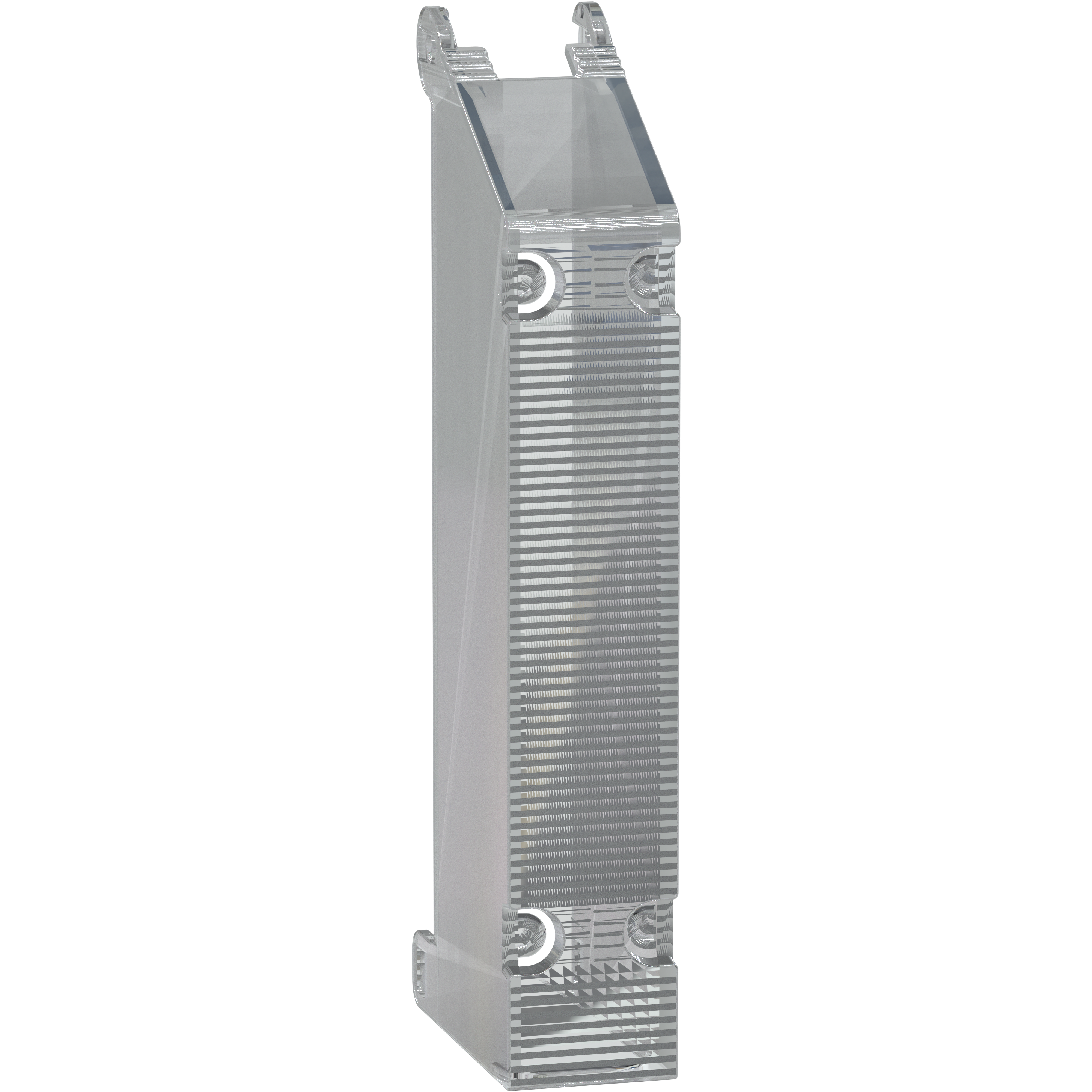 SCHNEIDER ELECTRIC - Copertura di ricambio per morsettiera, per 12 punti 5 mm o 18 punti 3, morsettiere da 81 mm, hardened, set di 15 unità, Modicon Edge I/O NTS