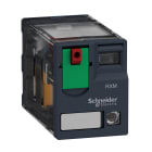SCHNEIDER ELECTRIC - Relè miniatura - Harmony RXM - 4 NC/NO - 120 VAC - 6 A - con led
