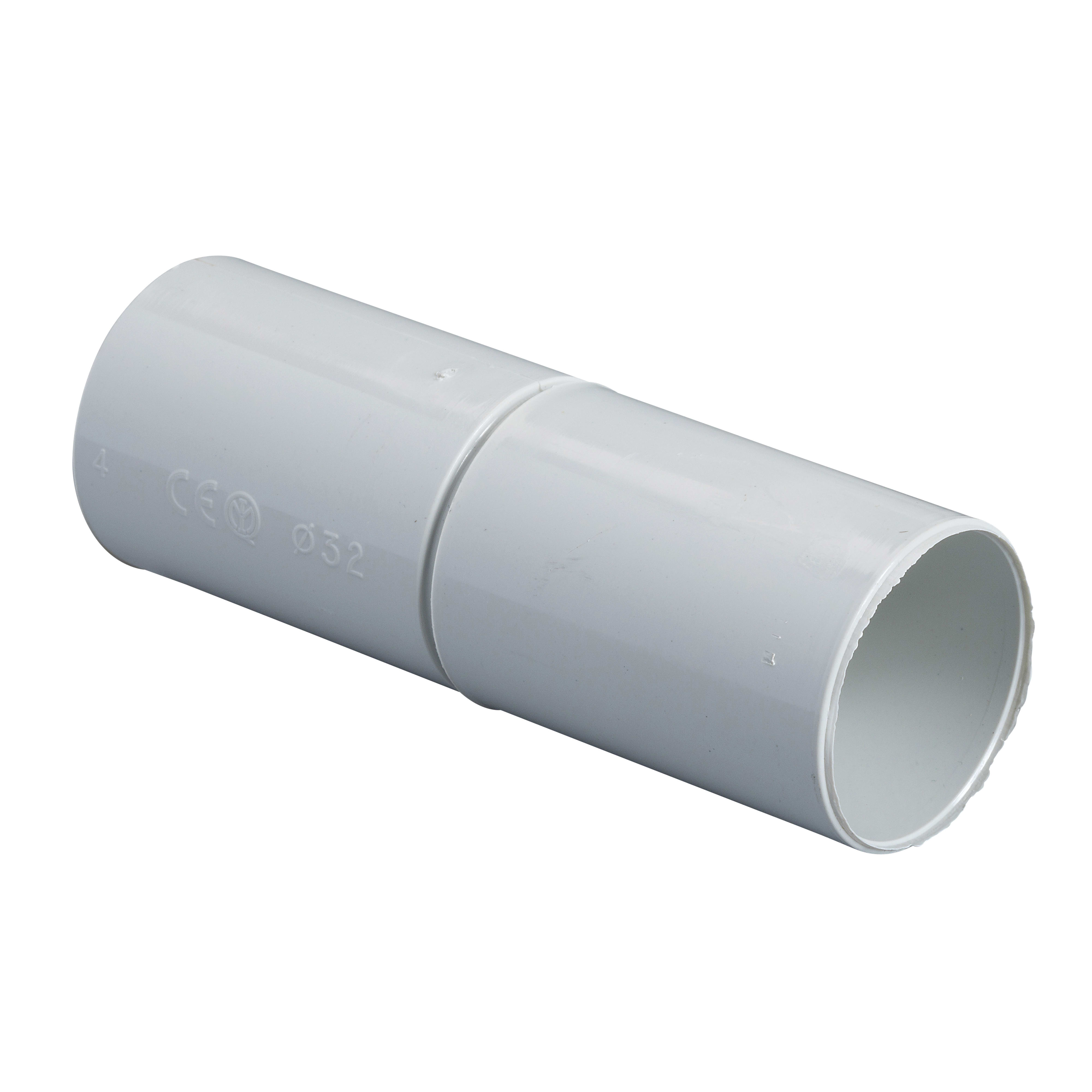 SCHNEIDER ELECTRIC - Manicotto NM32 giunz.tubo-tubo IP40 per tubi Ø esterno 32mm - [prezzo per 100 pz]