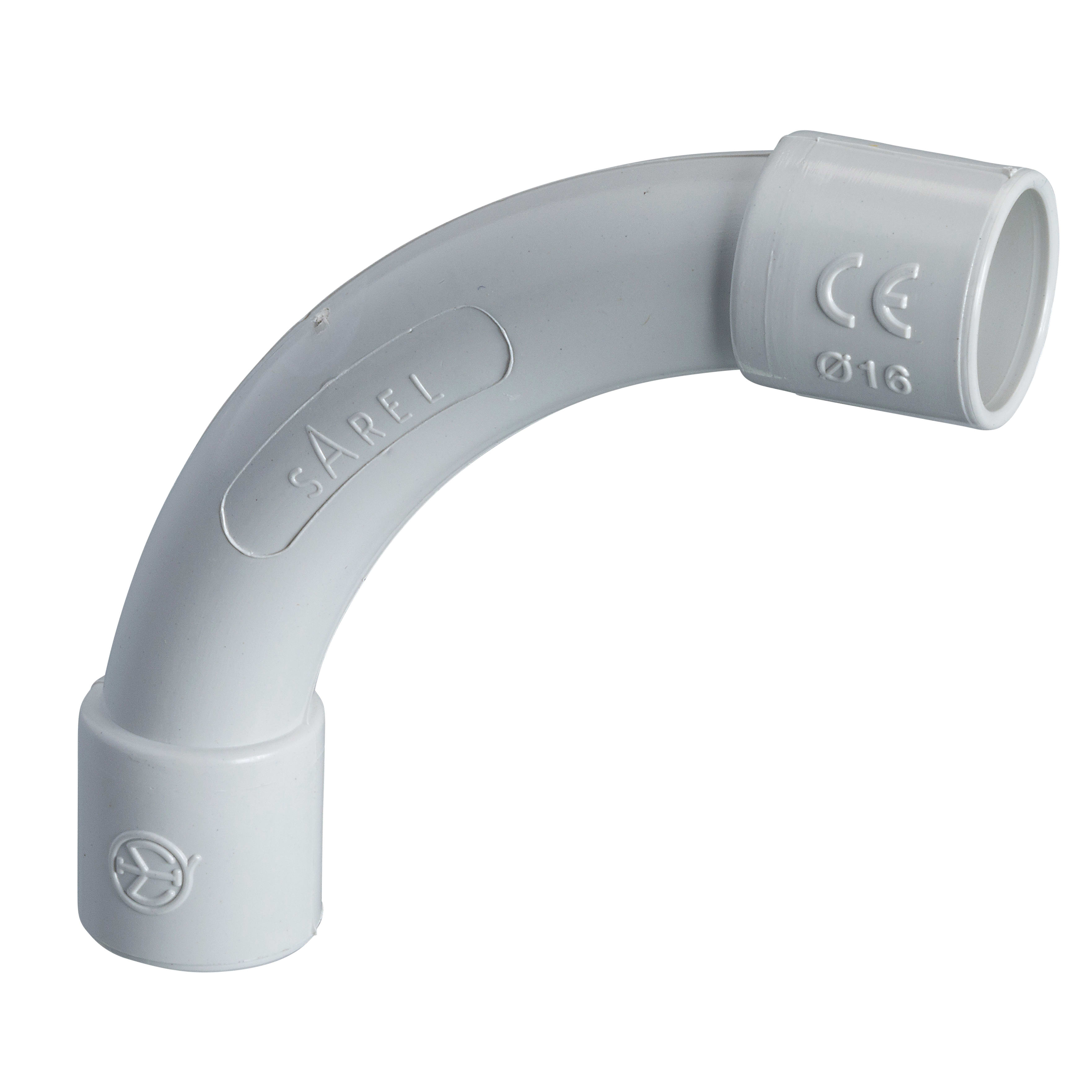 SCHNEIDER ELECTRIC - Curva a 90° NC16 tubo-tubo IP40 per tubi Ø esterno 16mm - [prezzo per 100 pz]