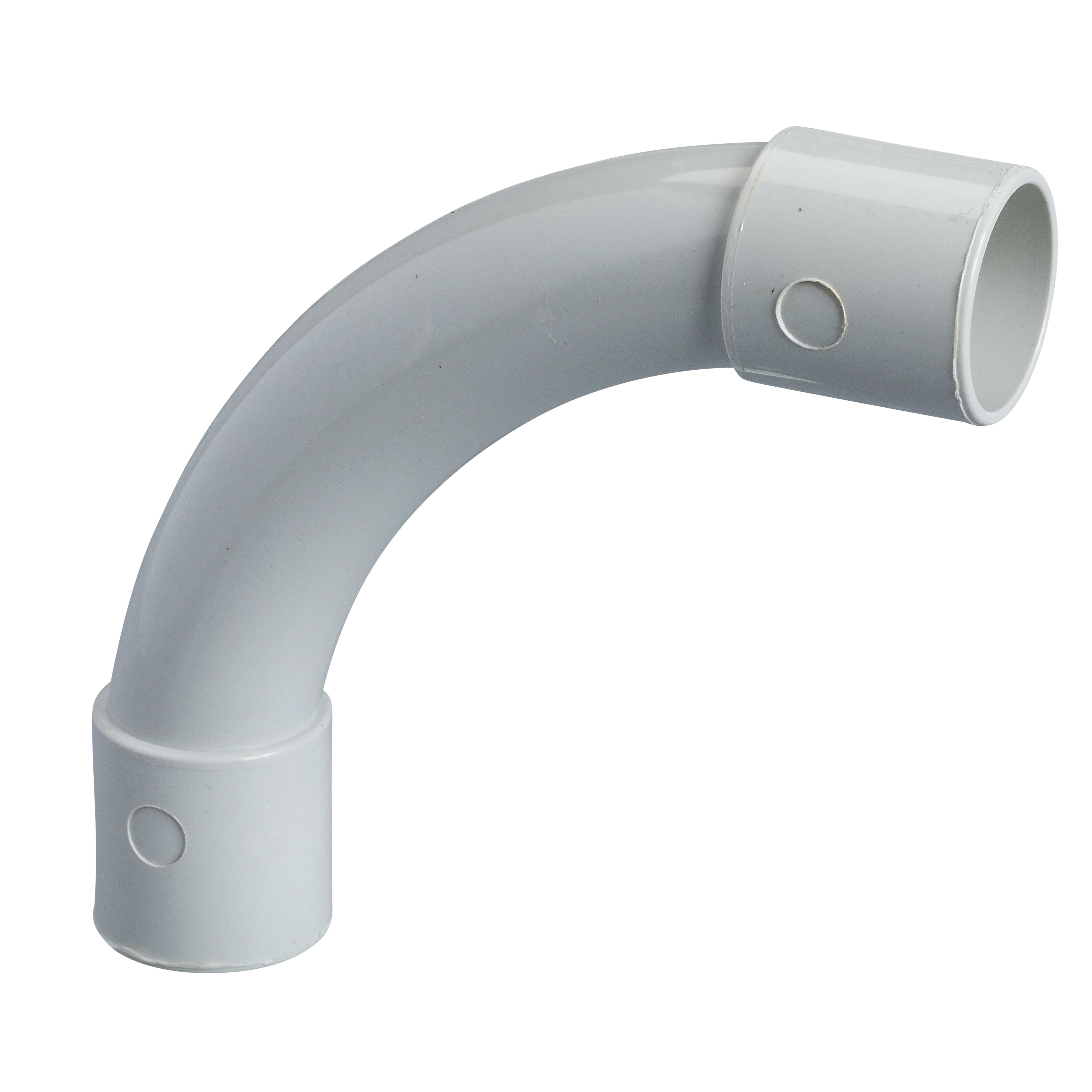 SCHNEIDER ELECTRIC - Curva a 90° NC25 tubo-tubo IP40 per tubi Ø esterno 25mm - [prezzo per 100 pz]