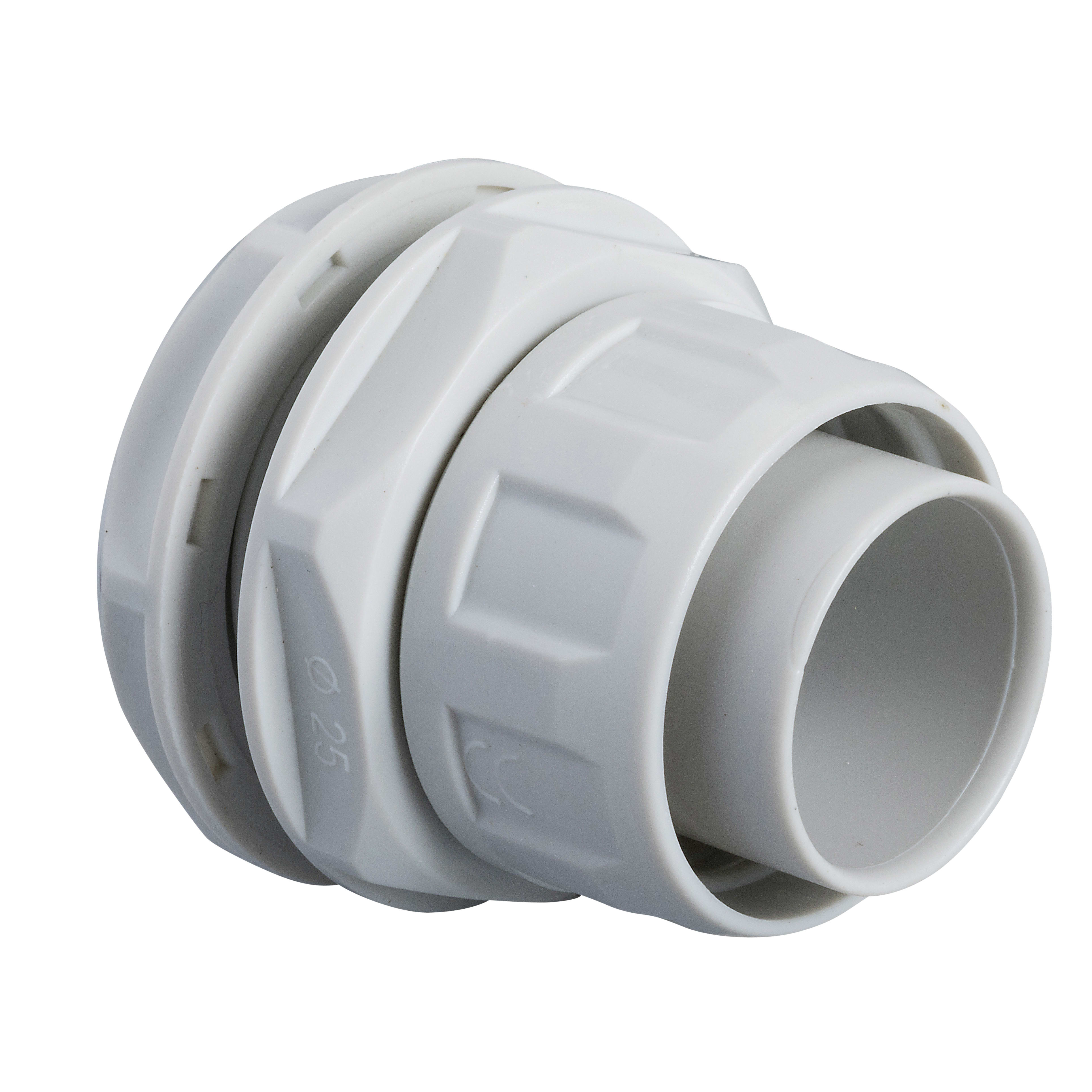 SCHNEIDER ELECTRIC - Raccordo guaina-scatola RGG25 guaina Ø Interruttore 25mm passo GAS 1" - [prezzo per 100 pz]