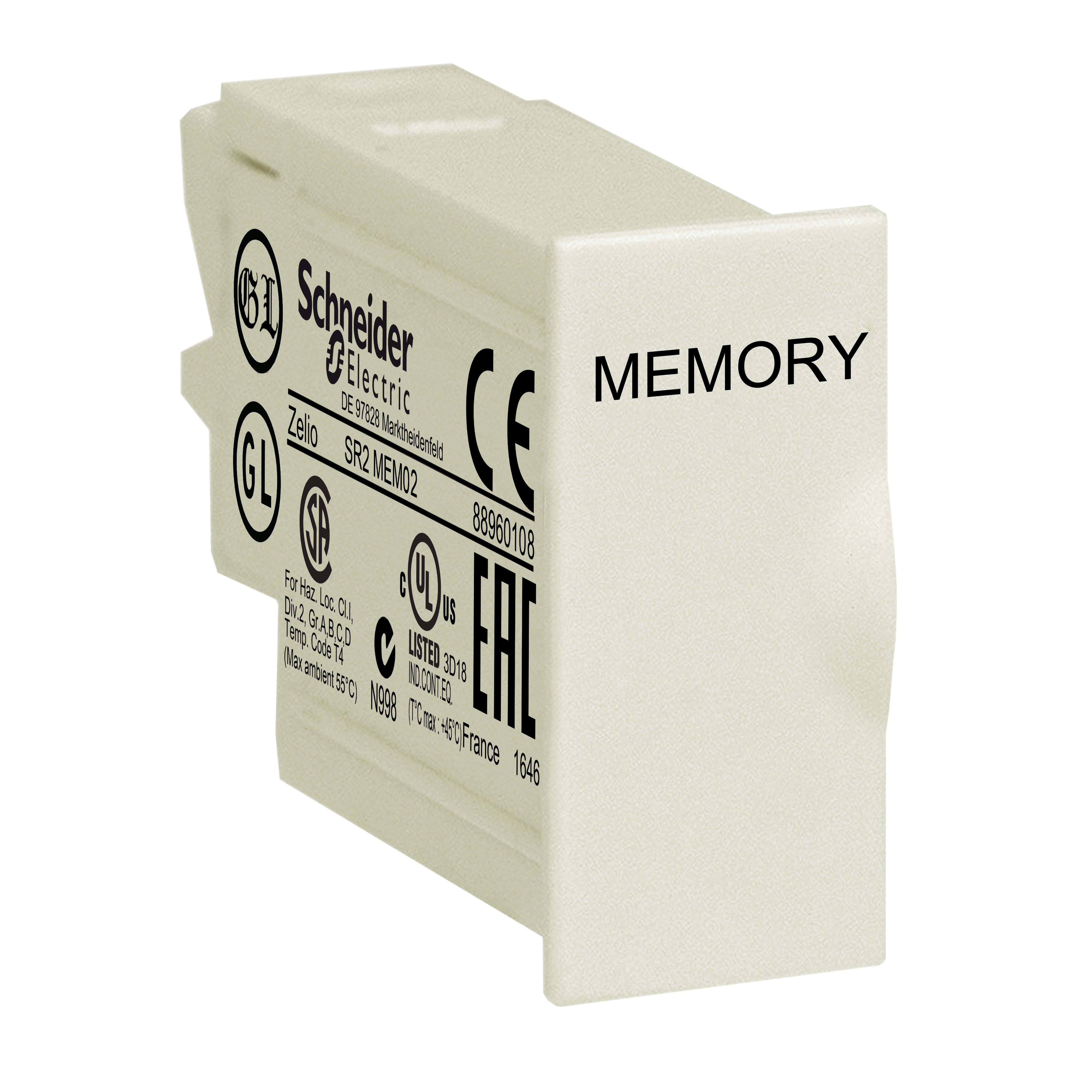 SCHNEIDER ELECTRIC - Cartuccia memoria - Per firmware Smart relay Zelio Logic - Per v 3.0 - EEPROM