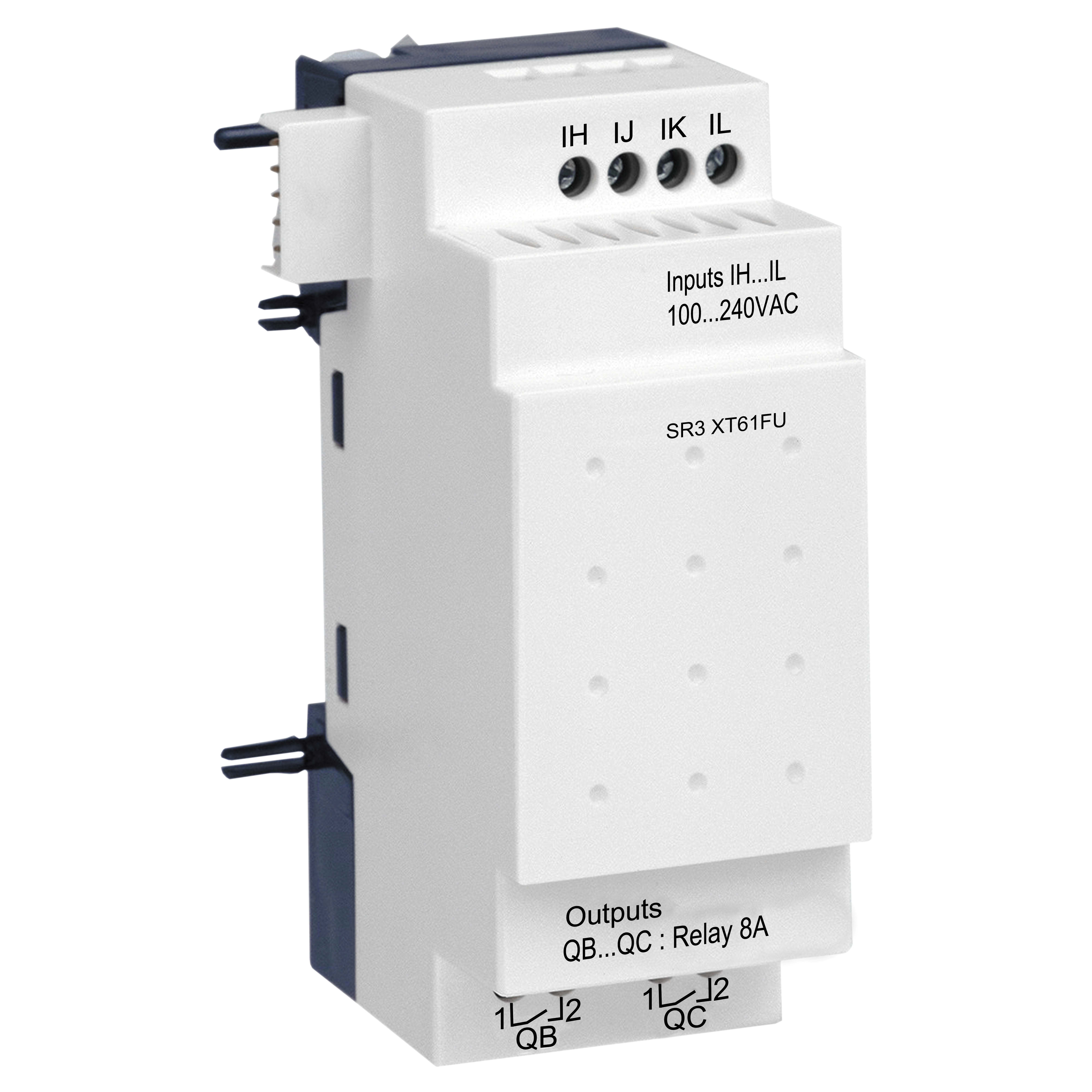 SCHNEIDER ELECTRIC - Modulo espansione I/O discreto - 6 I/O - 100...240 V CA - Per Zelio Logic
