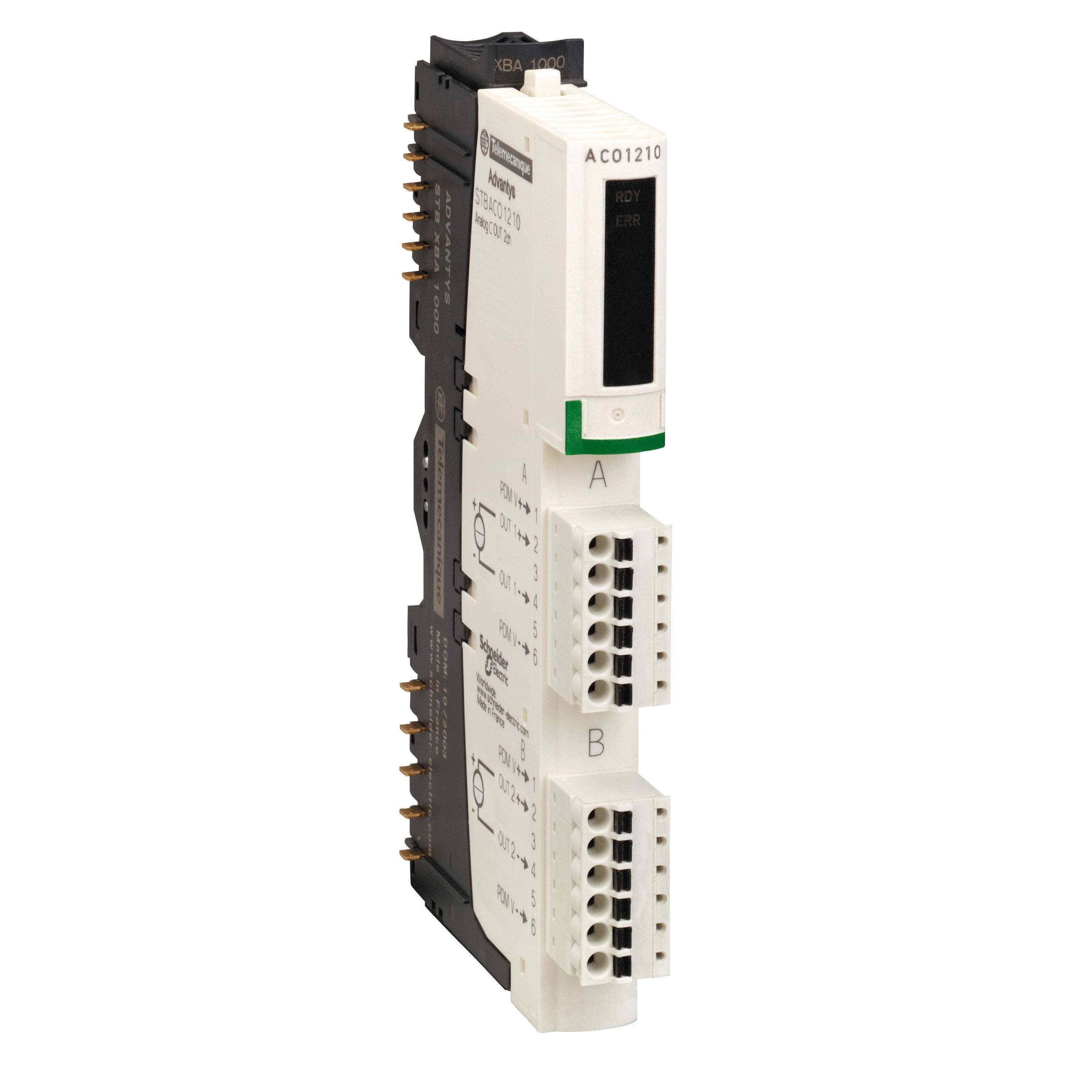 SCHNEIDER ELECTRIC - Kit uscita analogica standard STB - 0..20 mA - 2 O - 12 bit