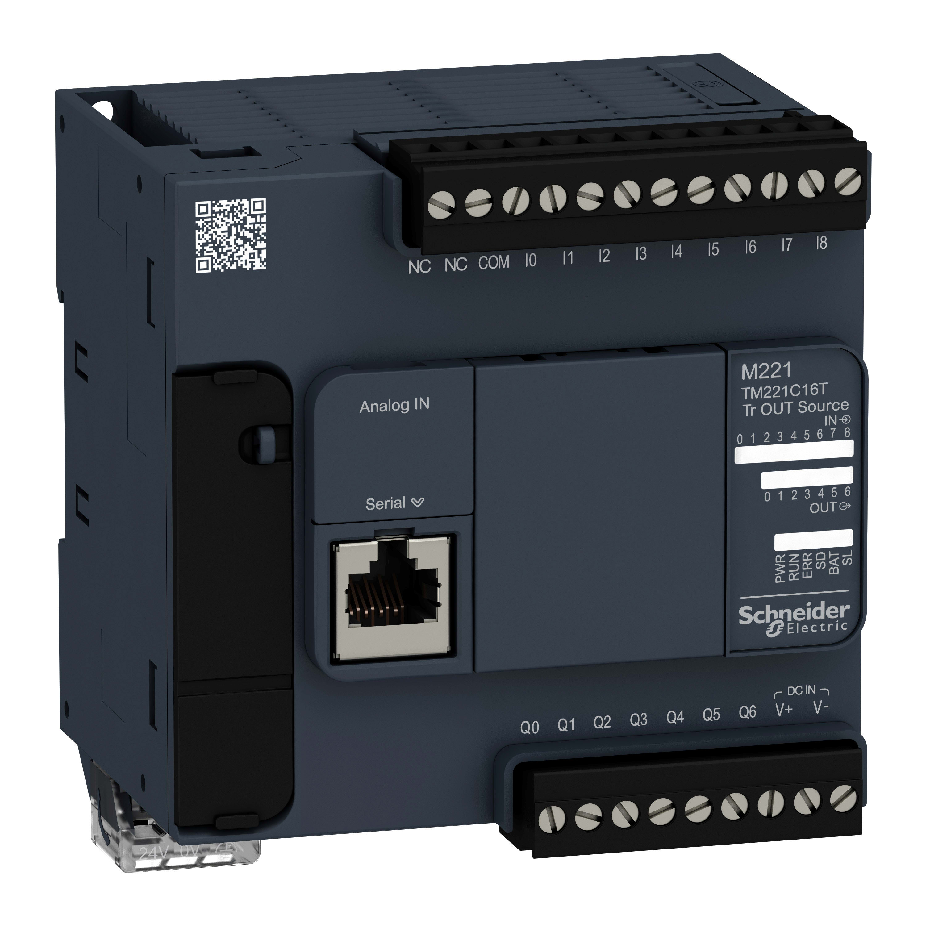 SCHNEIDER ELECTRIC - Controllore M221 16 I/O transistor PNP