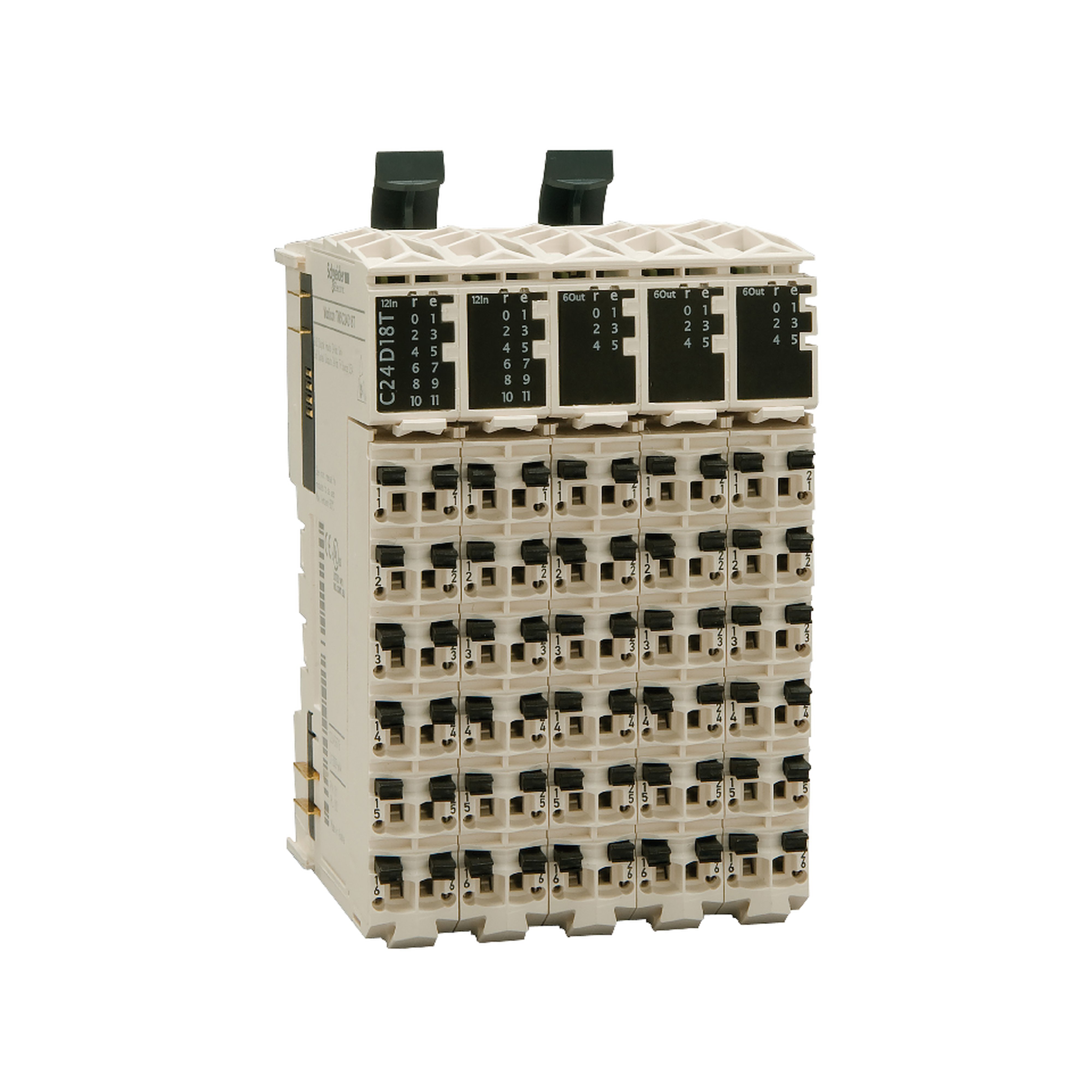 SCHNEIDER ELECTRIC - Blocco espansione, Modicon TM5, IP20: 36 I/O-24 ingressi digit.-12 uscite dig. relè