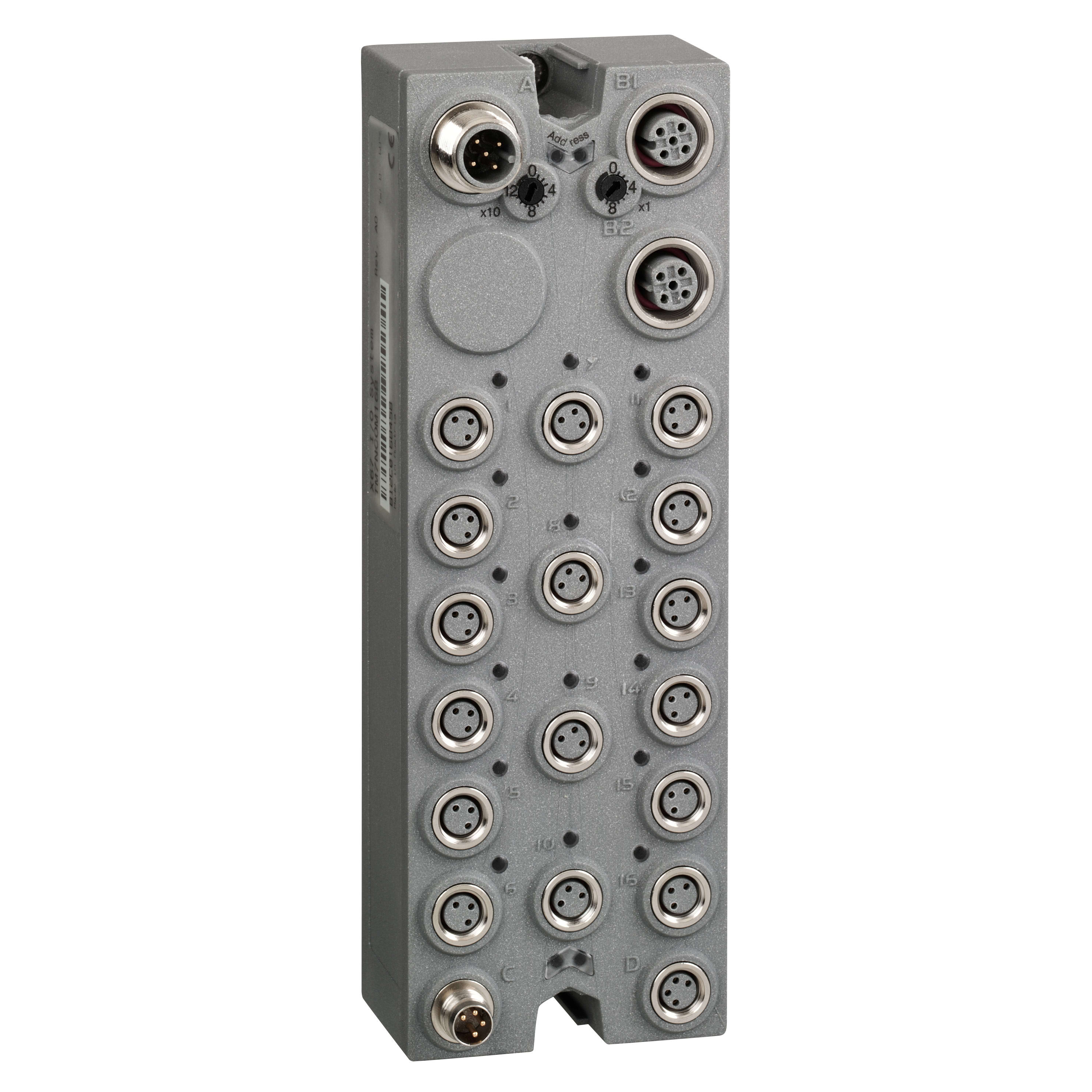 SCHNEIDER ELECTRIC - Blocco interfaccia CANopen - IP67 - 16 I/O - M8
