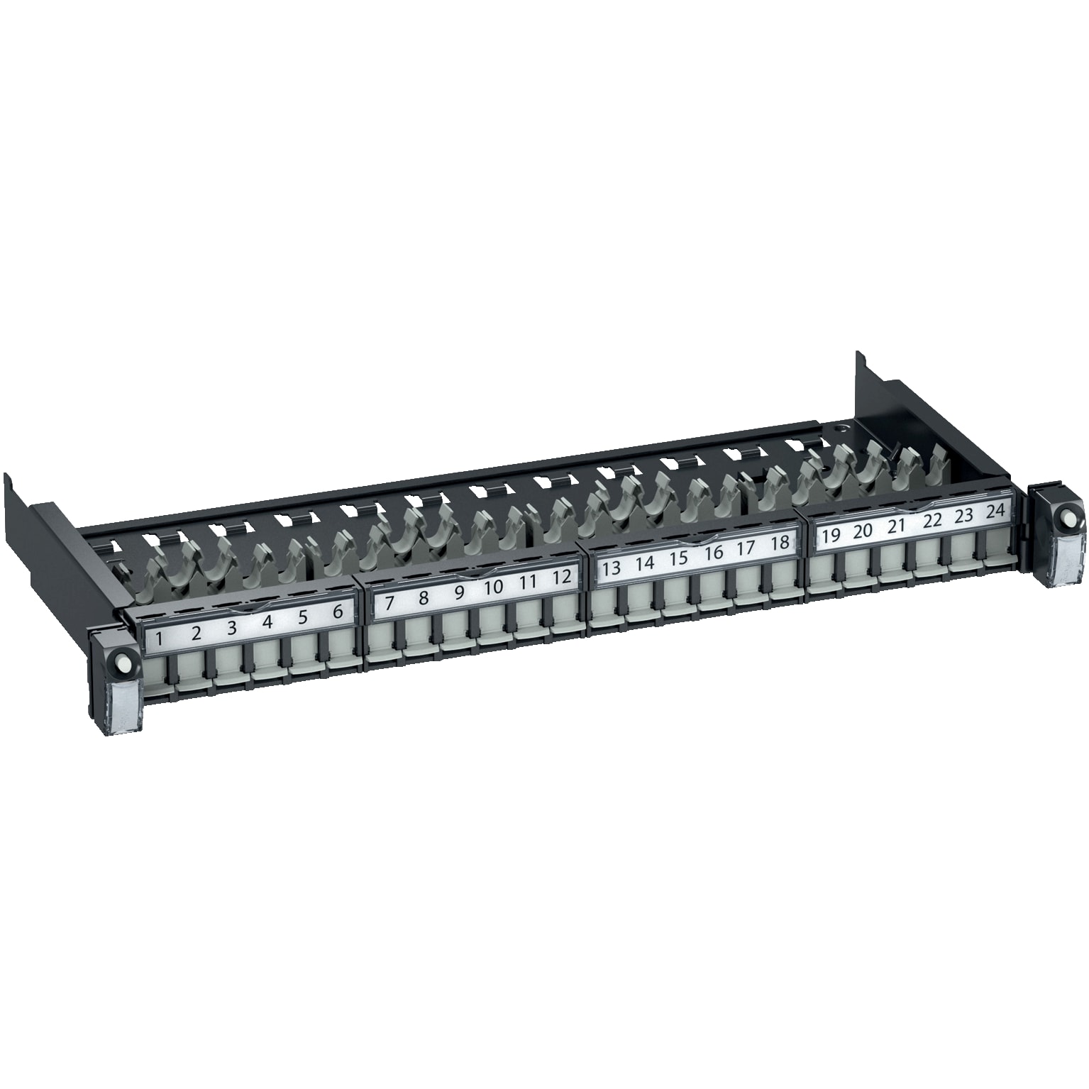SCHNEIDER ELECTRIC - Actassi 19" 24 porte vuoto, UTP