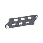 SCHNEIDER ELECTRIC - Supporto per 6 bussole LC Dplx