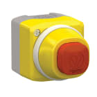 SCHNEIDER ELECTRIC - Pulsantiera Arresto di Emergenza luminosa 24V 2 colori rosso e bianco 1NO+1NC