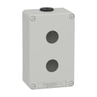SCHNEIDER ELECTRIC - Pulsantiera in metallo grigia  M20 2 fori 22MM 80X130X51,5 UL CSA