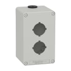 SCHNEIDER ELECTRIC - Pulsantiera in metallo grigia M20 2 fori 30MM 80X130X77 UL CSA