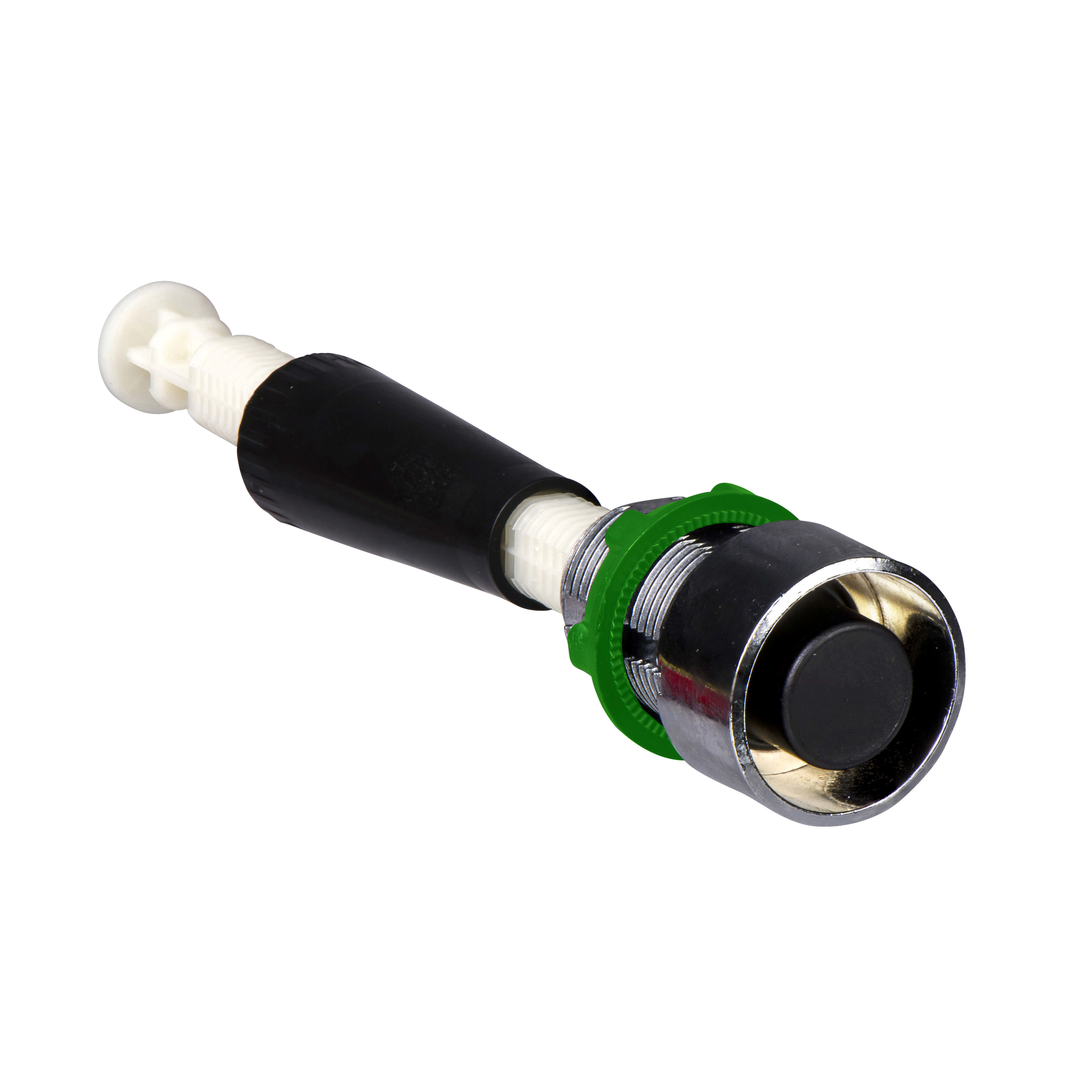 SCHNEIDER ELECTRIC - Pulsante RESET nero Ø22 - filoghiera - distanza di azionamento 130..257 MM