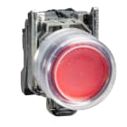 SCHNEIDER ELECTRIC - Pulsante luminoso rosso Ø22 - 24V - ATEX