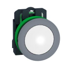 SCHNEIDER ELECTRIC - Lampada spia bianca 24Vac/dc filopannello - Ø30 - LED universale grigio - Ø30 - LED universale