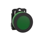 SCHNEIDER ELECTRIC - Harmony XB5, lampada spia verde filopannello Ø30, 120Vac, in plastica, con LED universale