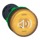 SCHNEIDER ELECTRIC - Segnalatore acustico-luminoso giallo 230 240 Vac continuo-intermittente