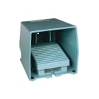 SCHNEIDER ELECTRIC - Interruttore a pedale singolo IP66 c/protezione metallo blu-2 NC + 2 NO
