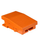 SCHNEIDER ELECTRIC - Interruttore a pedale singolo XPE-R senza protezione metallo arancio-1NC+1NO