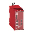 SCHNEIDER ELECTRIC - Modulo di sicurezza multifunzione  2 ingressi, Harmony XPSU, 3NO + 3NO temp. + uscita diagnostica smart - 24 V, morsetti a vite