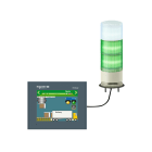 SCHNEIDER ELECTRIC - Colonna luminosa USB MULTICOLORE - 60mm - luce LED fissa/lampeggiante - buzzer