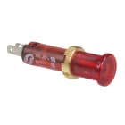 SCHNEIDER ELECTRIC - Lampada spia Ø8 - IP40 - rossa - LED protetto - 24V - faston