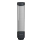 SCHNEIDER ELECTRIC - Colonna luminosa monolitica SMART, Harmony Pro XVTS, Ø70 mm, 15 segmenti luminosi, M12 standard-IO, senza buzzer in grigio scuro