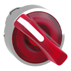 SCHNEIDER ELECTRIC - Testa selettore luminoso -Harmony XB4- 2 posizioni Ø22 - rosso- per LED universale, metallo