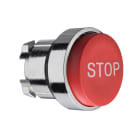 SCHNEIDER ELECTRIC - Testa pulsante Ø22 - ad impulso - sporgente - rossa - stop