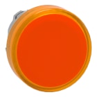 SCHNEIDER ELECTRIC - Testa lampada spia Ø22 gemma liscia arancione- per LED universale - inserimento etichette