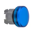 SCHNEIDER ELECTRIC - Testa lampada spia Ø22 gemme lisce blu