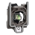 SCHNEIDER ELECTRIC - Corpo per lampada spia lampeggiante - ZB4 - LED universale - 24 Vac/dc - Ø22