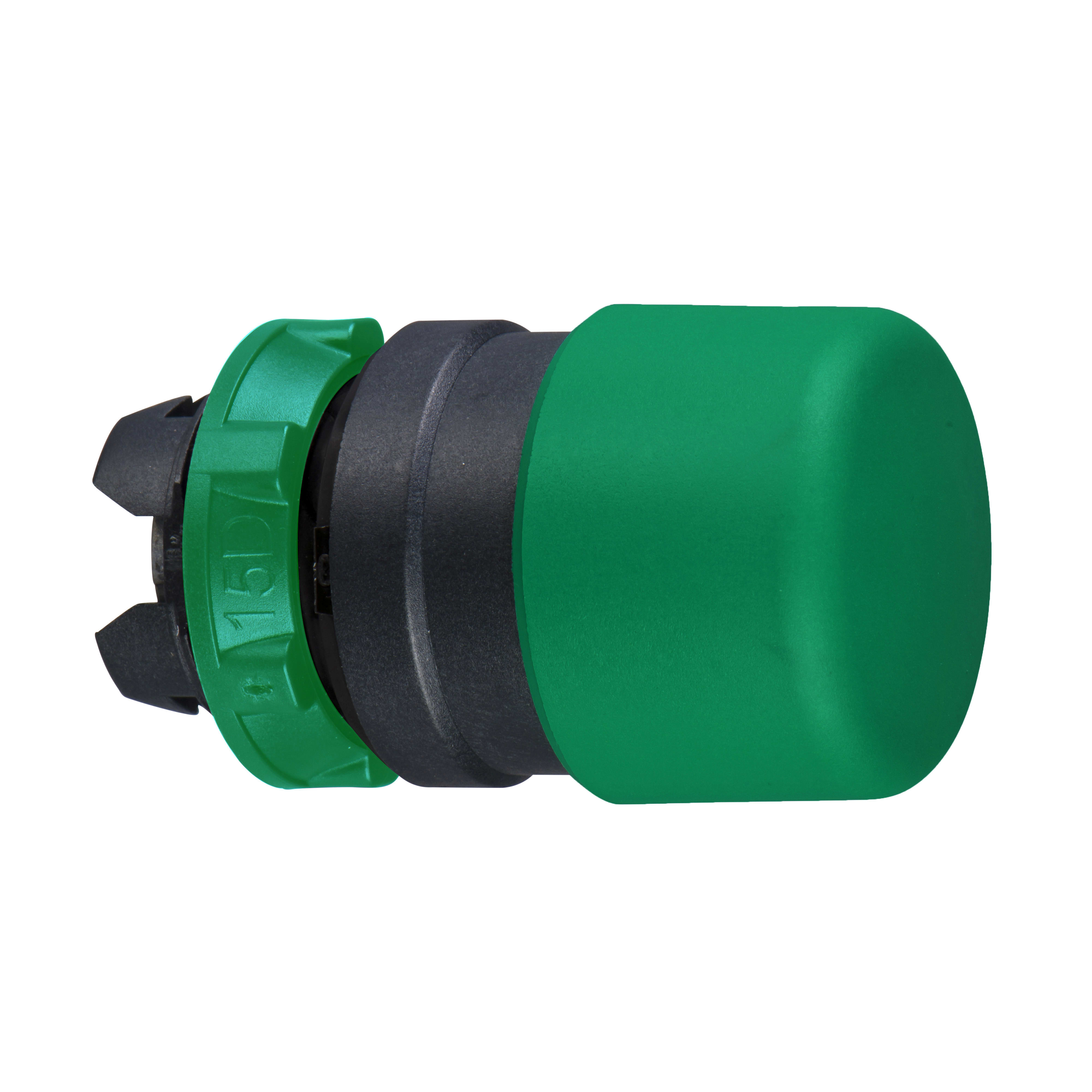 SCHNEIDER ELECTRIC - Testa pulsante Ø22 - ad impulso - verde - fungo Ø30