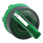 SCHNEIDER ELECTRIC - Testa selettore luminoso, Harmony XB5, plastica, leva verde, 22mm, per LED universale, 2 posizioni fisse