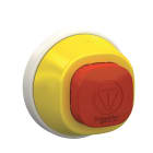 SCHNEIDER ELECTRIC - Harmony XB5, testa fungo arresto di emergenza rosso , in plastica, girare per sbloccare, luminoso bianco/rosso, 24Vac/dc, Ø 22mm