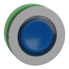 SCHNEIDER ELECTRIC - Testa lampada spia blu filopannello ghiera grigia- per LED universale- Ø30